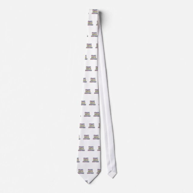 Women's Rights are Human Rights Feminist Neck Tie (Front)