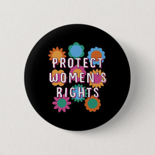 Women's Rights Feminist Gender Equality  Button