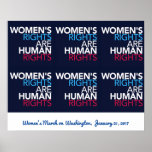 Women&#39;s Rights - March On Washington Poster at Zazzle