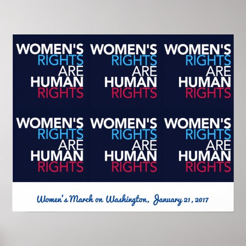 Womens Rights _ March on Washington Poster