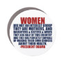Women's Rights Obama Quote Car Magnet