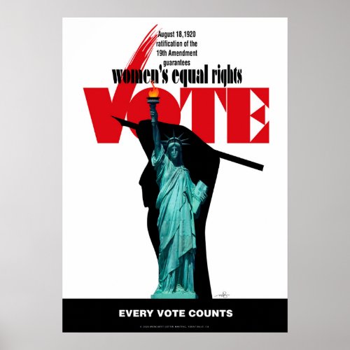Womens Rights Vote Poster