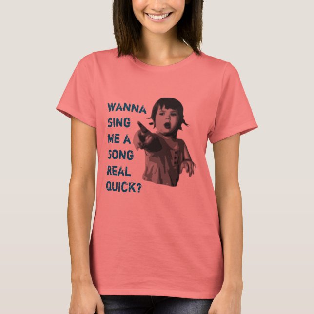 Women's Ringed T- Ava T-Shirt (Front)