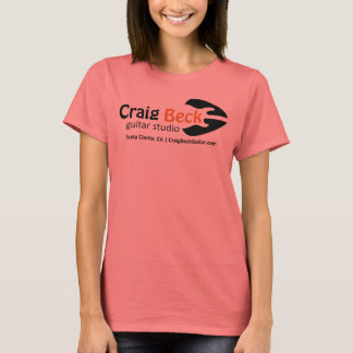 Women's Ringer Tee | Craig Beck Guitar Studio