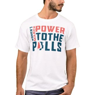 Women's Rise: Voting Power Merchandise T-Shirt