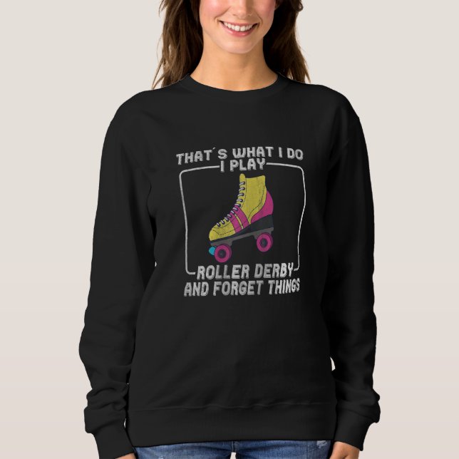 Womens Roller Derby   Sweatshirt (Front)