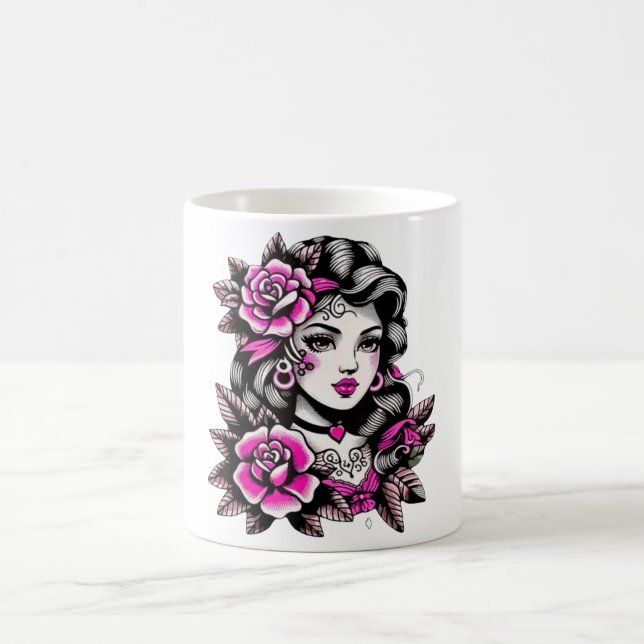 Women's Roses Coffee Mug (Center)