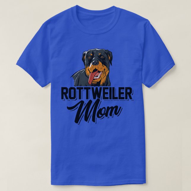 Womens Rottweiler Mom Dog Owners Dogs Walking Dog  T-Shirt (Design Front)