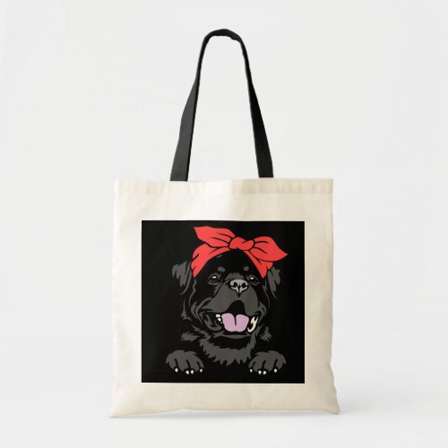 Womens Rottweiler Mom Mothers Day Dog Lover Tote Bag