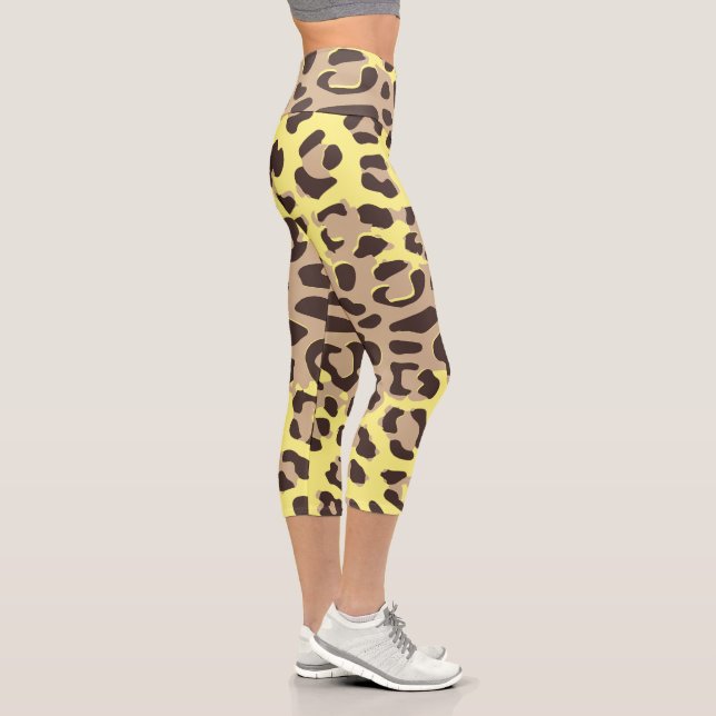    Women's Running & Yoga  Capri Leggings (Right)