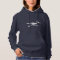 Women's RVRR Navy Hoodie