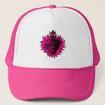 Womens Sacred Heart Hat by agiftfromgod at Zazzle