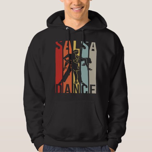 Womens Salsa Dance Vintage Salsa Dancer Hoodie