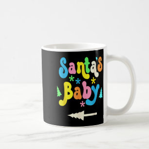 Womens Santa's Baby-pregnancy Announcement Christm Coffee Mug