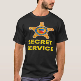 Womens SECRET SERVICE VNeck T-Shirt