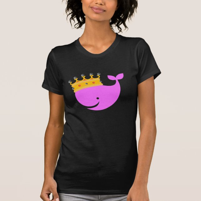 Women's Selena the Whale  (Queen for a day) Shirt (Front)