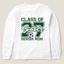 Womens Senior Mom Class of 2027 First Day of Schoo
