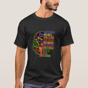 Womens September Birthday Girls - September Girl S T-Shirt