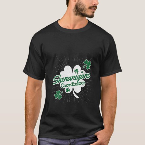 Womens Shenanigans Coordinator Vintage St Patrick T_Shirt