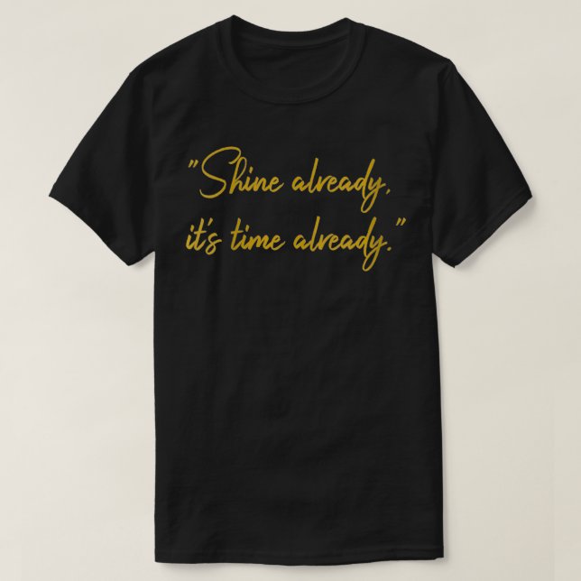 Womens Shine Already Maid Of Honor VNeck  T-Shirt (Design Front)