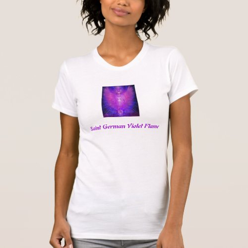 Womens Shirt Saint German Violet Flame