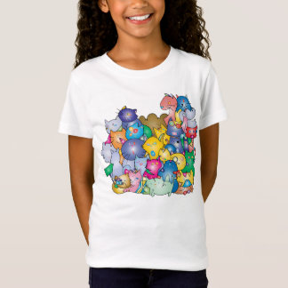 Women's shirt with Cats stamps