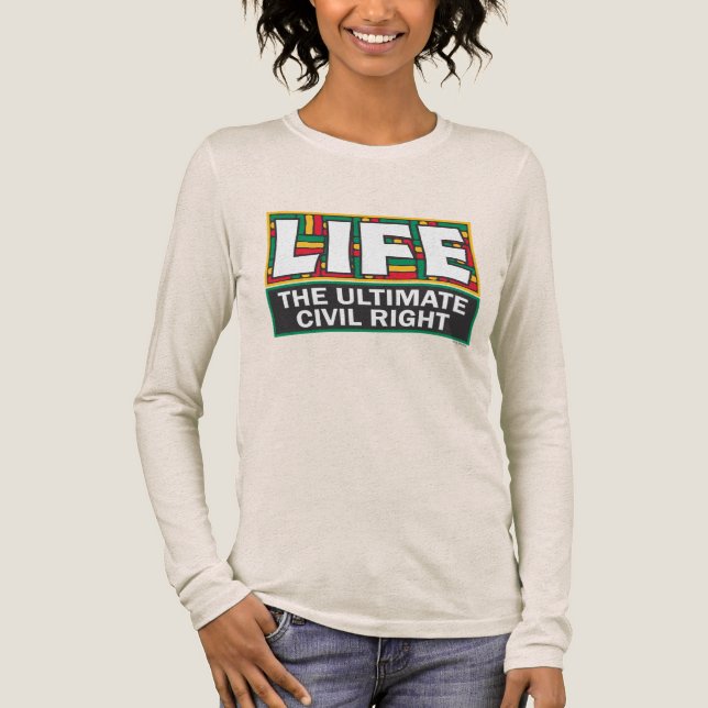 Women's shirts with a vivid design. (Front)