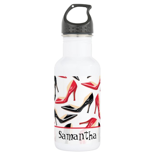 Womens Shoes High Heels 32. oz. Stainless Steel Water Bottle (Front)