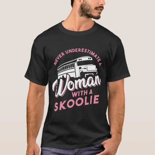 Womens Skoolie for your Girlfriend or Wife T_Shirt