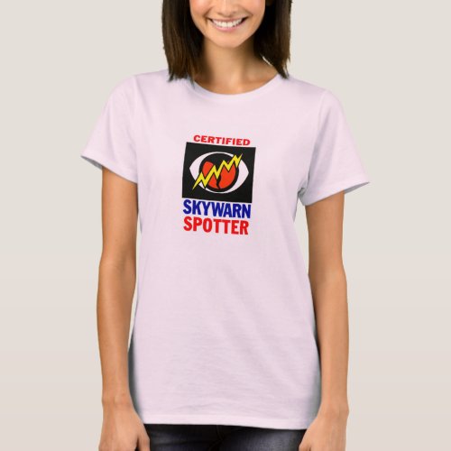 Womens Skywarn Tshirt T_Shirt