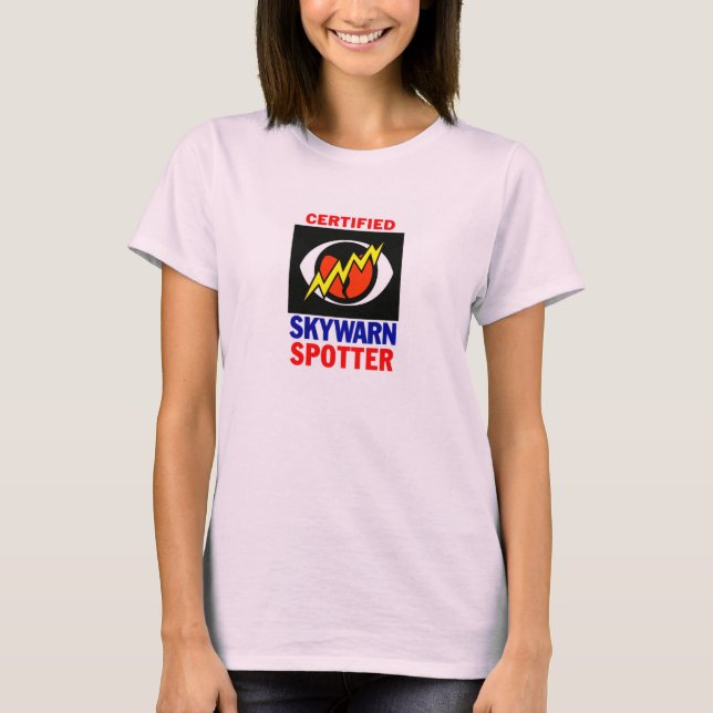 Women's Skywarn T'shirt T-Shirt (Front)