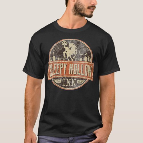 Womens Sleepy Hollow INN Halloween headless horsem T_Shirt
