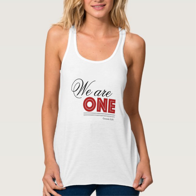 Women's Slim Fit Racerback Tank Top (Front)