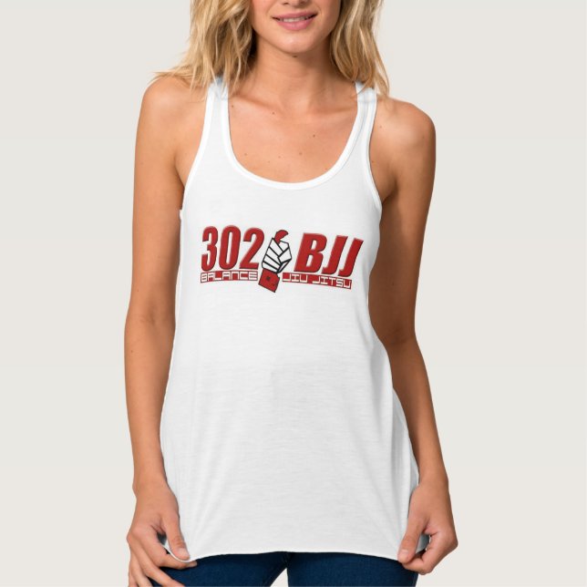 Women's Slim Fit Racerback Tank Top Top (Front)