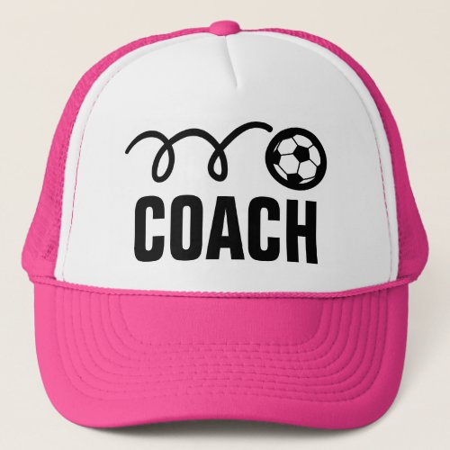 Womens soccer coach hat  cap  Soccer mom