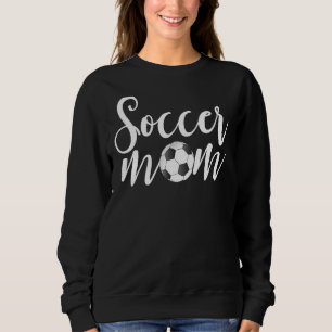 Womens Soccer Mom Family Matching Team Player Sweatshirt