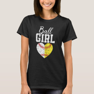 Womens Softball Girl For Women Pitcher Catcher Mo T-Shirt