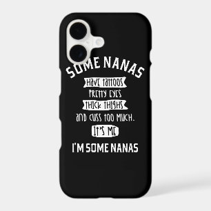 Womens Some Nanas Cuss Too Much Funny Nanas Gifts iPhone 17 Case