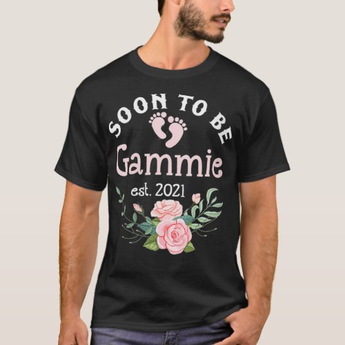 Womens Soon To Be Grandma Est T_Shirt