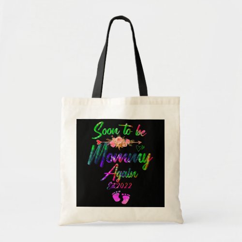 Womens Soon to Be Mommy Again 2022 Mothers Day Tote Bag