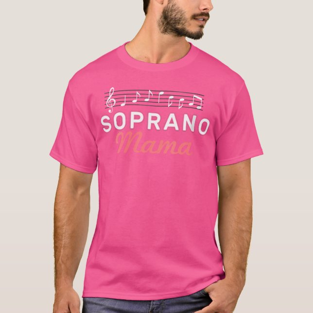Womens Soprano Mama Operetta Opera Singer Female S T-Shirt (Front)