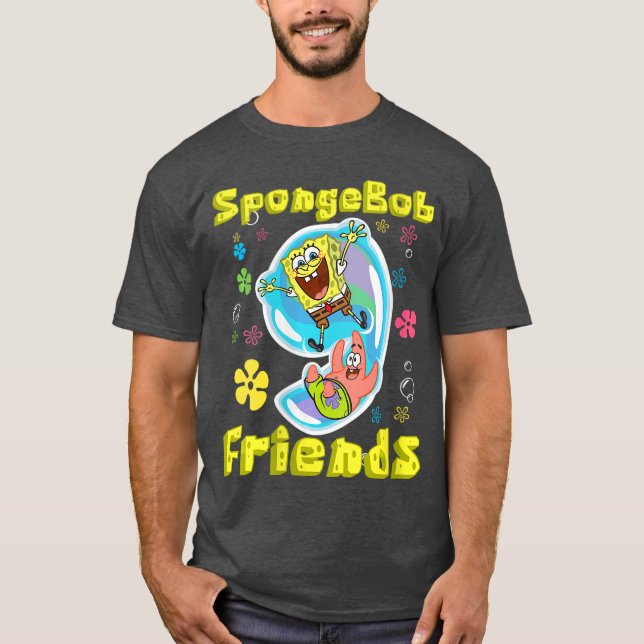 Womens SpongeBob SquarePants Friends Patrick Star  T-Shirt (Front)