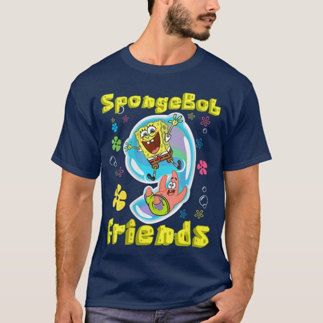 Womens SpongeBob SquarePants Friends Patrick Star  T-Shirt (Front)