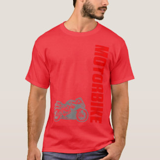 Womens Sports Racing Motorbike VNeck   1  T-Shirt