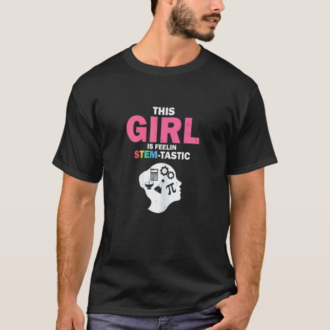 Womens Steminist Science Designs For Female Stem S T-Shirt (Front)