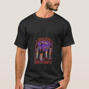 Womens Steven Rhodes Salem Witch Summer Camp 78 Re T-Shirt