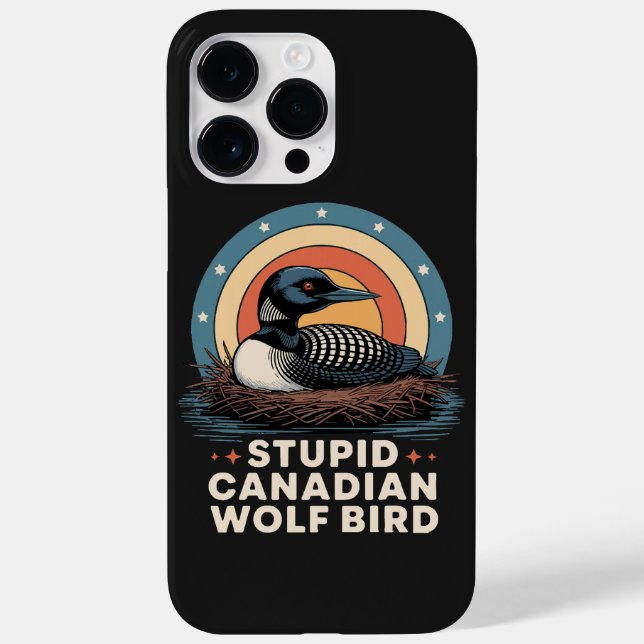 women's stupid canadian Case-Mate iPhone case (Back)