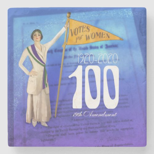 Womens Suffrage Centennial Coaster