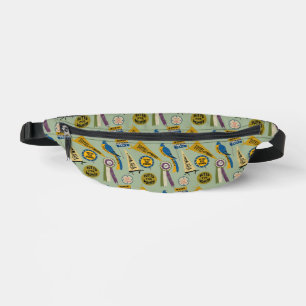 Womens Suffrage Movement Memorabilia Collage Print Fanny Pack