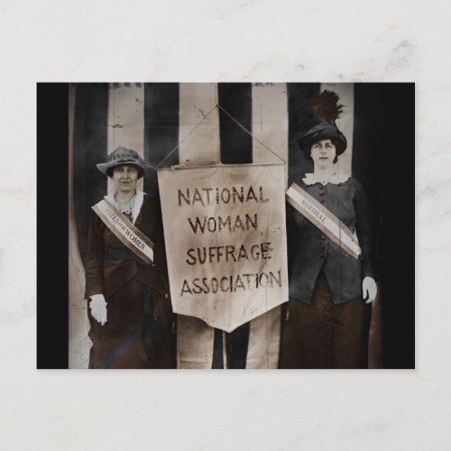 Womens Suffrage Movement Postcard
